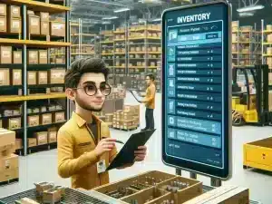 Data of a store keeper