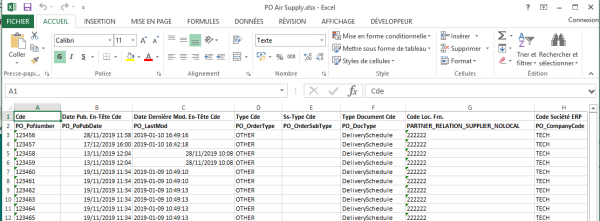 Weekly LOB (List of Bills) on Air Supply Purchase orders (PO) - Image 9