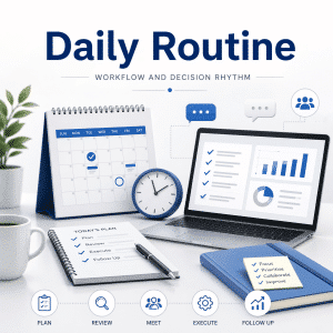 Daily Routine of a CEO